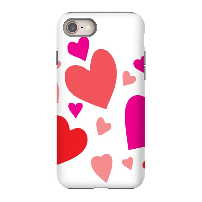 iPhone 8 StrongFit Decorative paper heart by Bledi