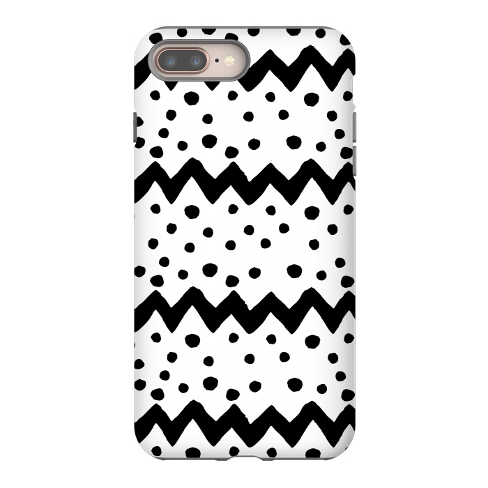 iPhone 8 plus StrongFit Nordic pattern by Laura Nagel