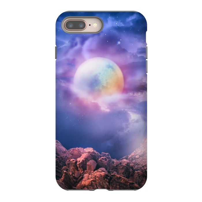 iPhone 8 plus StrongFit Magic Moon Night by Art Design Works
