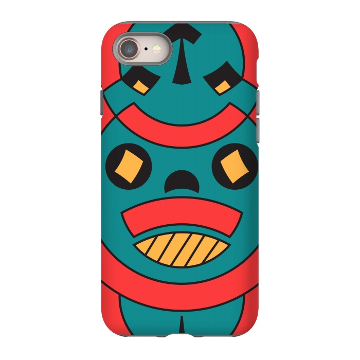 iPhone 8 StrongFit tribal horror by TMSarts