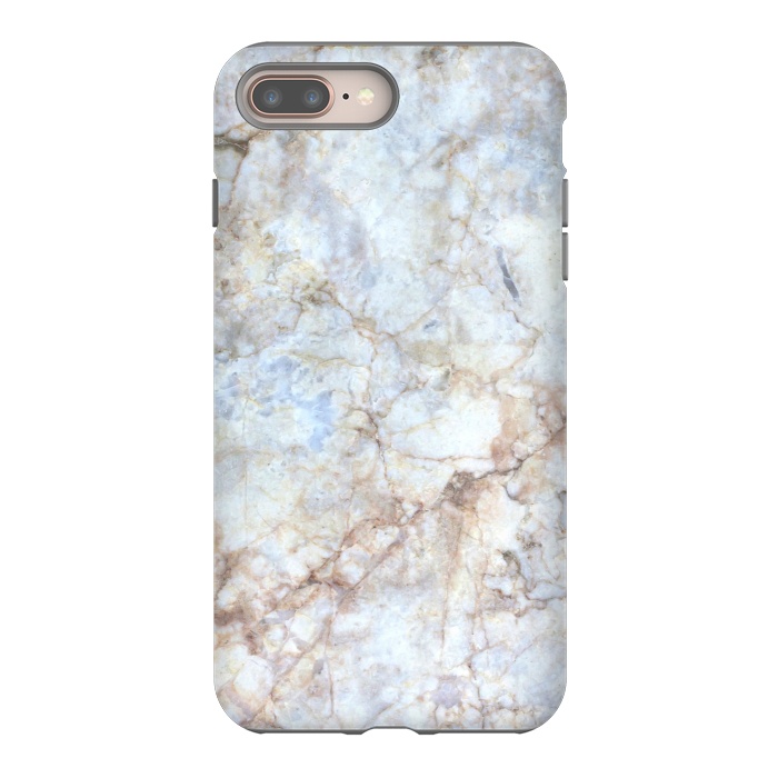 iPhone 8 plus StrongFit Gold and Blue Marble by amini54