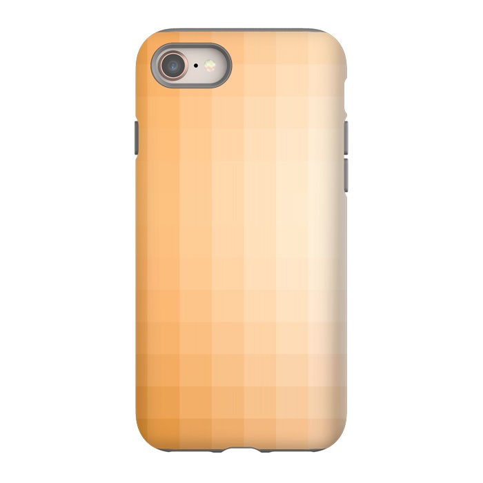 iPhone 8 StrongFit Gradient, Amber and White by amini54