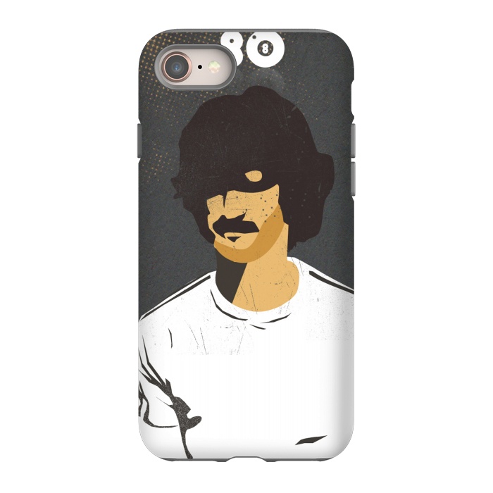 iPhone 8 StrongFit 80's football by Carlos Maciel