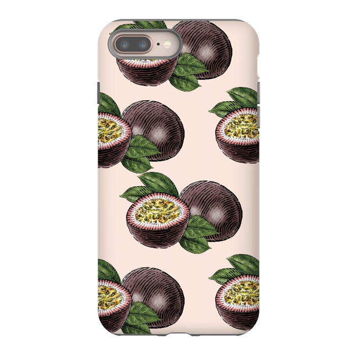 iPhone 8 plus StrongFit Passion Fruit by Carlos Maciel