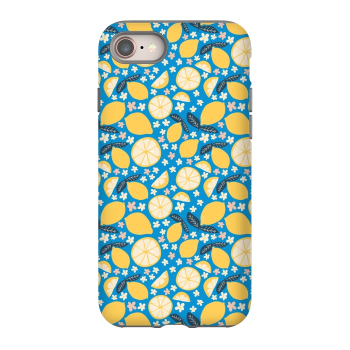 iPhone 8 StrongFit Summer Lemons by Edith May
