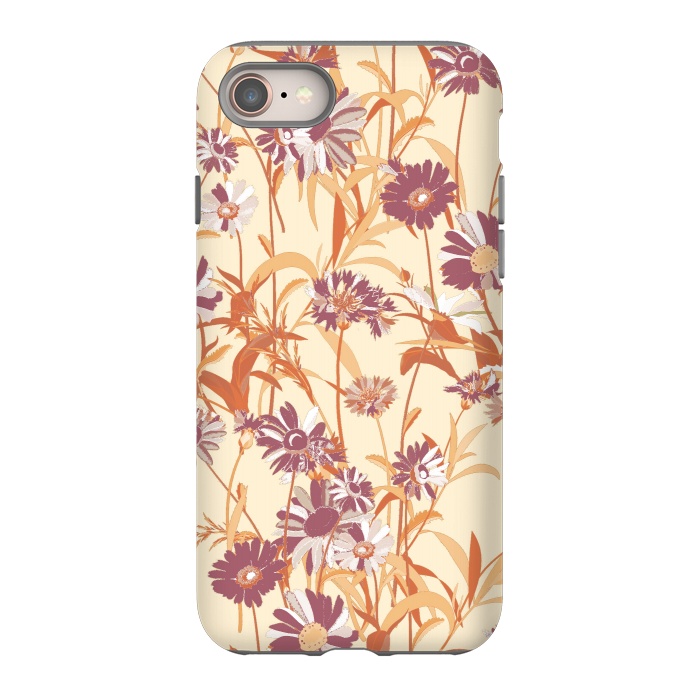 iPhone 8 StrongFit Bright wild flowers meadow by Oana 