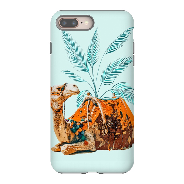 iPhone 8 plus StrongFit Camel Ride by Uma Prabhakar Gokhale