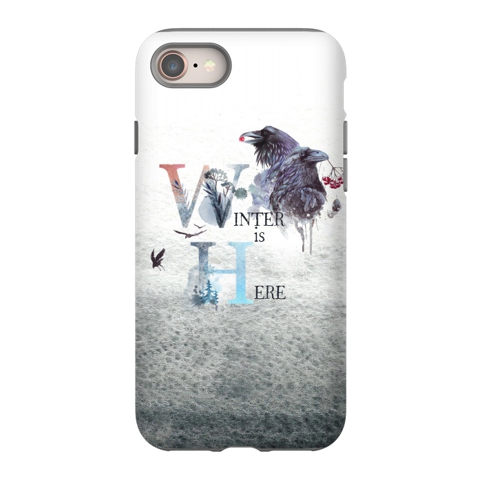 iPhone 8 StrongFit Winter is here by  Utart
