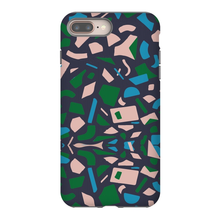 iPhone 8 plus StrongFit Forest Speckle by Carlos Maciel