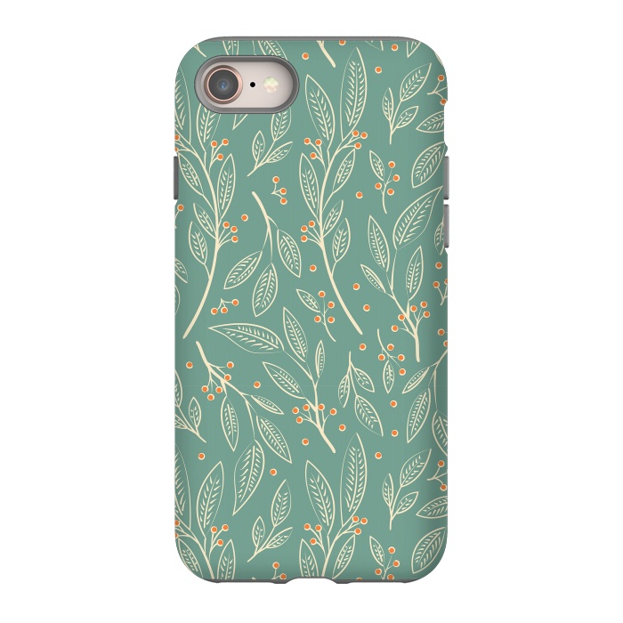 iPhone 8 StrongFit Flora Green 006 by Jelena Obradovic
