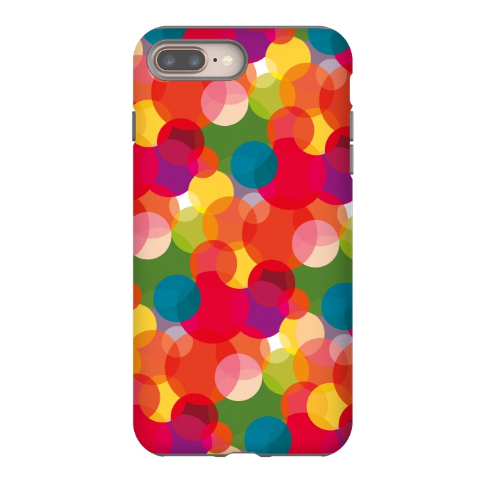 iPhone 8 plus StrongFit Confetti Pattern by Majoih