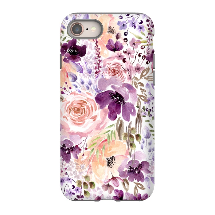 iPhone 8 StrongFit Floral Chaos by Anis Illustration