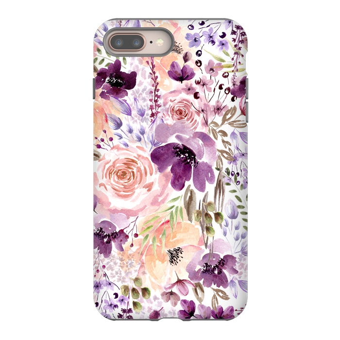 iPhone 8 plus StrongFit Floral Chaos by Anis Illustration