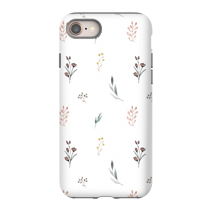 iPhone 8 StrongFit Little Botanics by Anis Illustration
