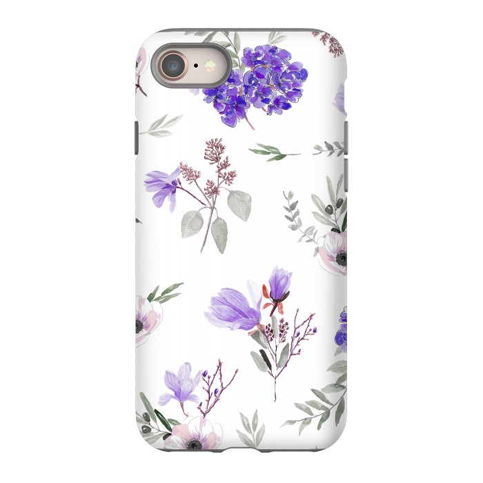 iPhone 8 StrongFit Floral pattern by Anis Illustration