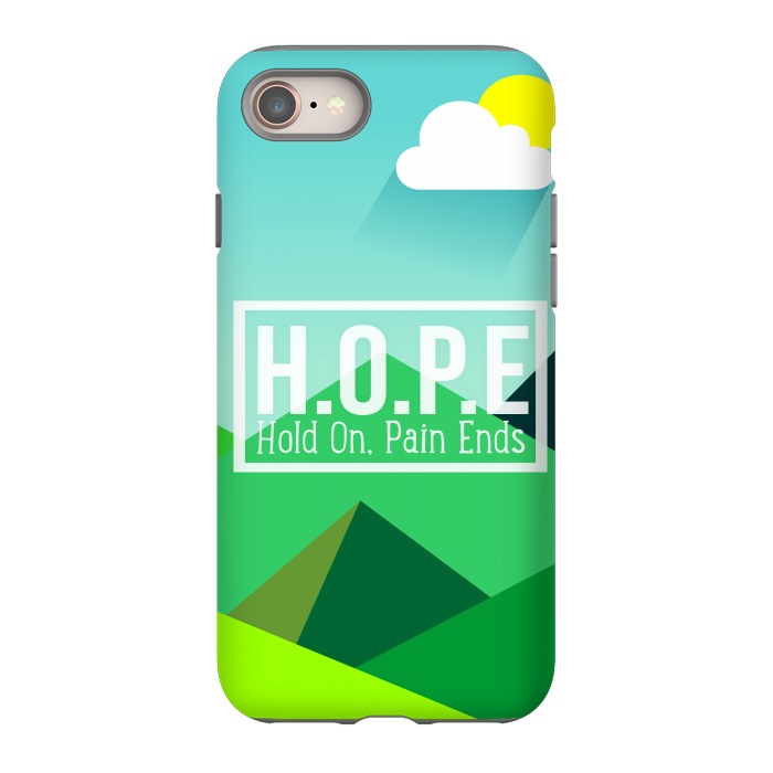 iPhone 8 StrongFit HOPE - Hold On Pain Ends by Dhruv Narelia