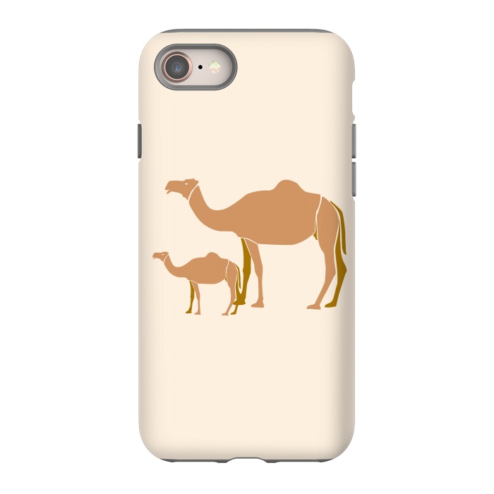 iPhone 8 StrongFit Camel Mother by Creativeaxle
