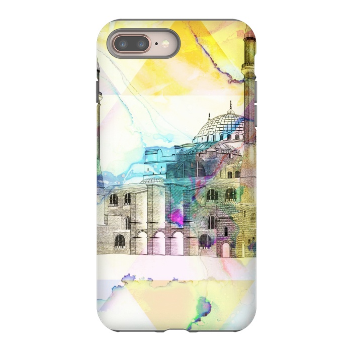 iPhone 8 plus StrongFit Hagia Sophia Instanbul Turkey travel sketch by Oana 