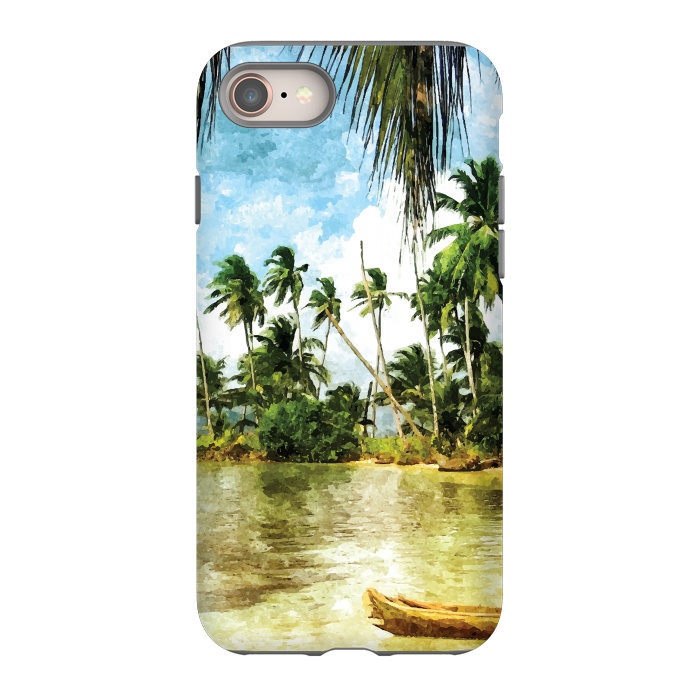 iPhone 8 StrongFit Beach for Love by Creativeaxle