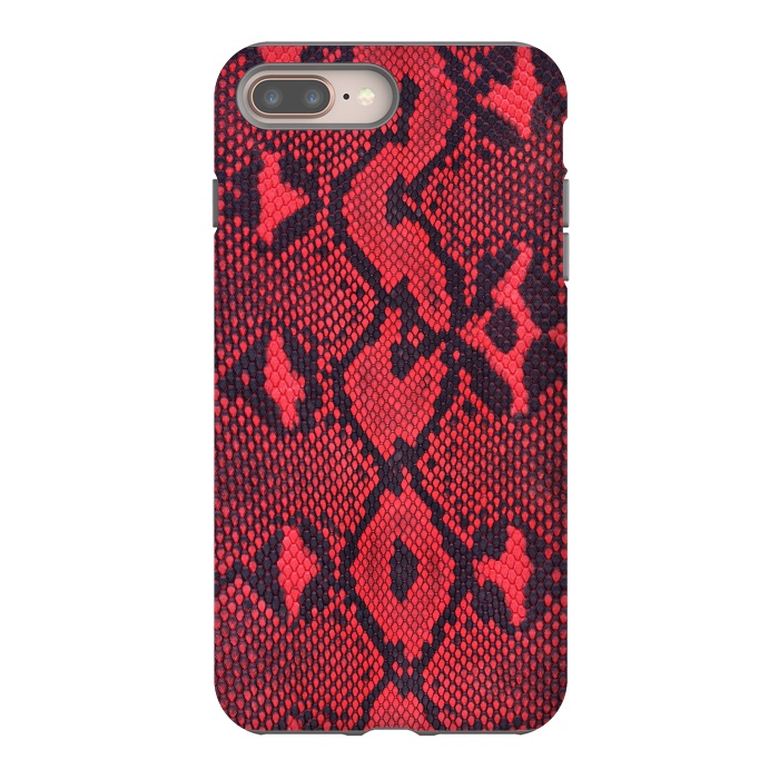iPhone 8 plus StrongFit Snake Pattern 1 by Carlos Maciel