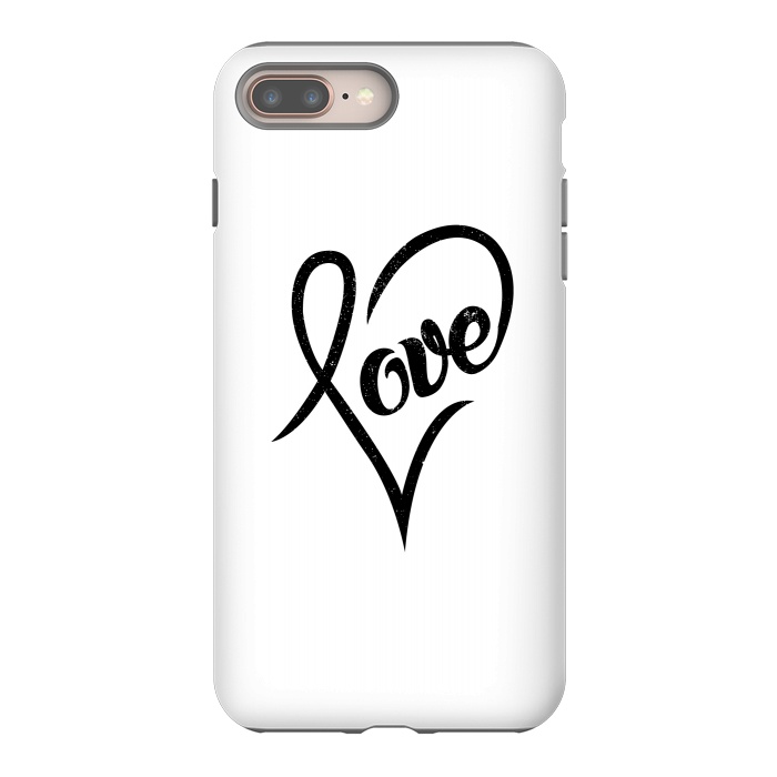 iPhone 8 plus StrongFit valentine love by TMSarts