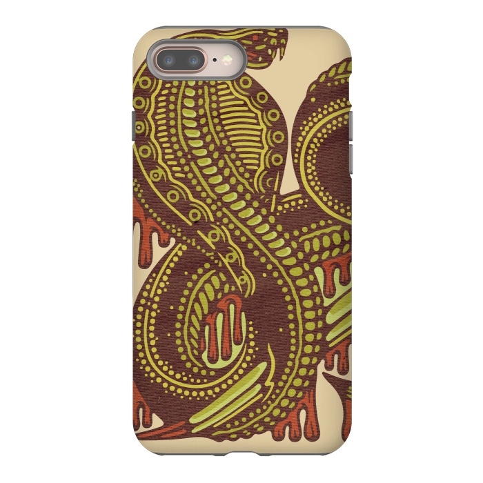 iPhone 8 plus StrongFit Snake by Carlos Maciel