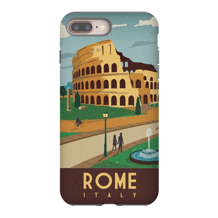 iPhone 8 plus StrongFit Rome by Carlos Maciel