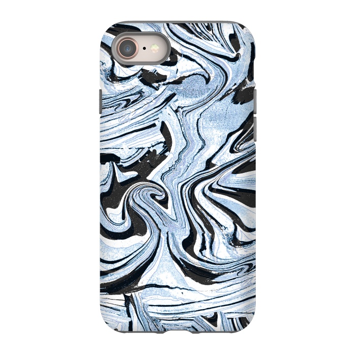 iPhone 8 StrongFit Liquid marble street art by Oana 