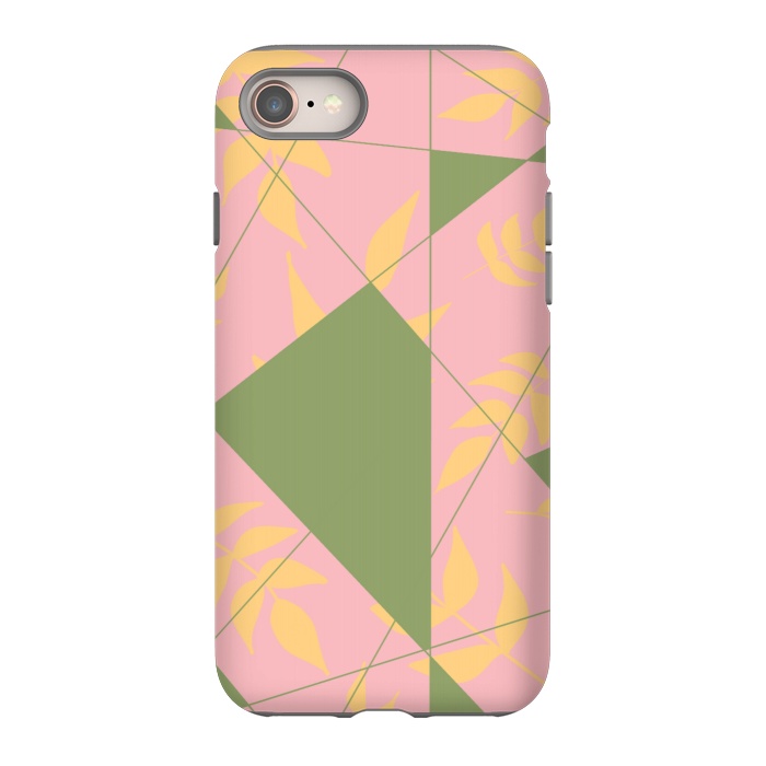 iPhone 8 StrongFit Cute leaves by CAS