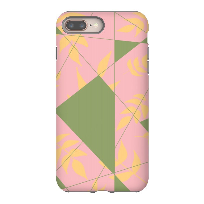 iPhone 8 plus StrongFit Cute leaves by CAS