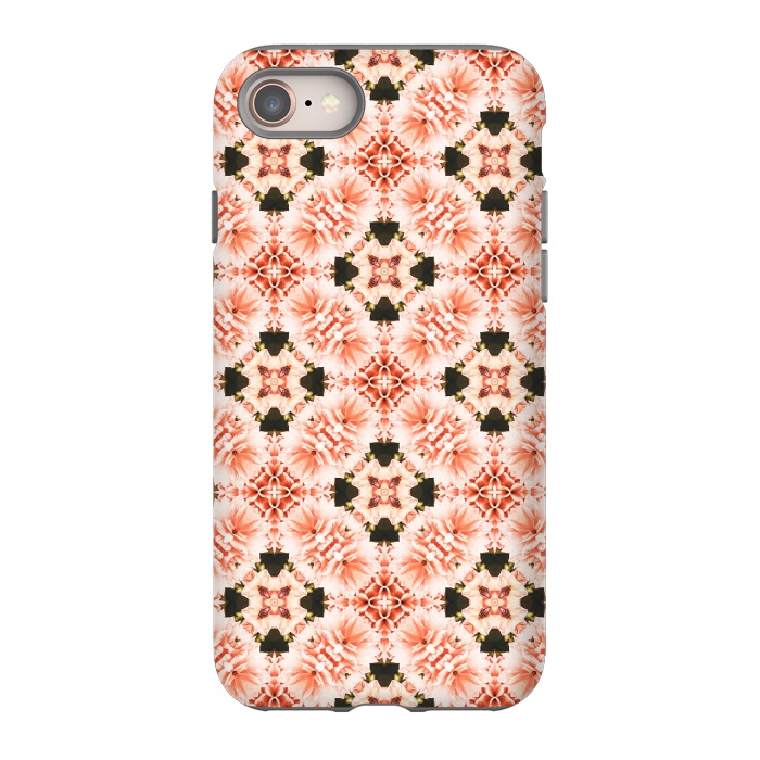 iPhone 8 StrongFit Blush Mandala by Uma Prabhakar Gokhale