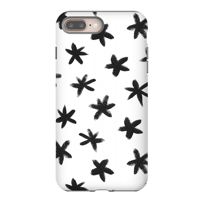 iPhone 8 plus StrongFit Starry Eyed Brushstroke by Shelley Schmidt