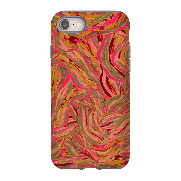 iPhone 8 StrongFit Rocky Ripples Carnival by Lotti Brown