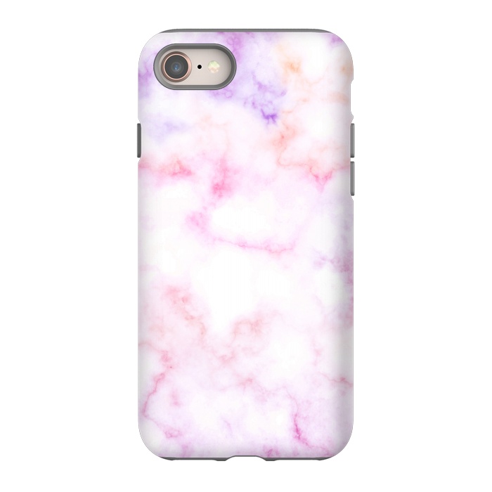iPhone 8 StrongFit Pink purple pastel elegant marble by Oana 