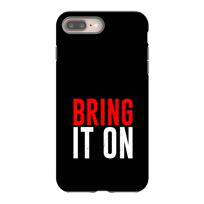 iPhone 8 plus StrongFit bring it on  by TMSarts