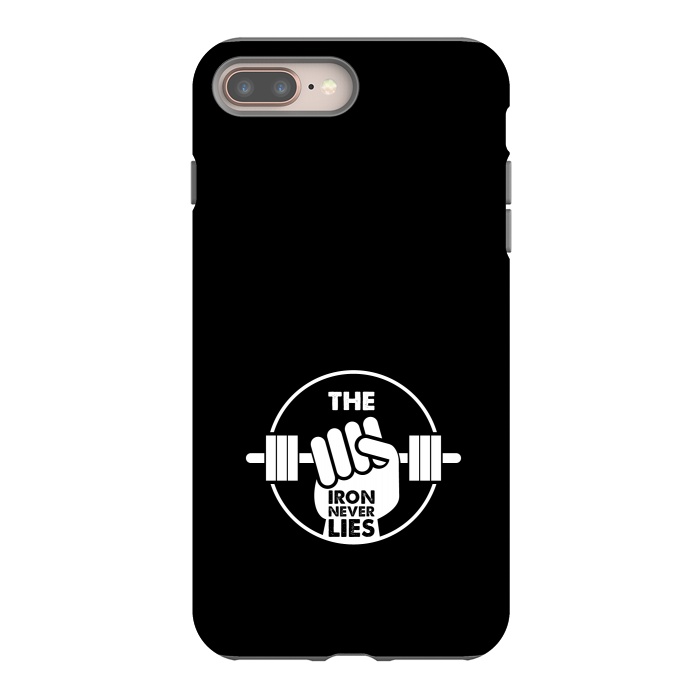 iPhone 8 plus StrongFit the iron never lies by TMSarts