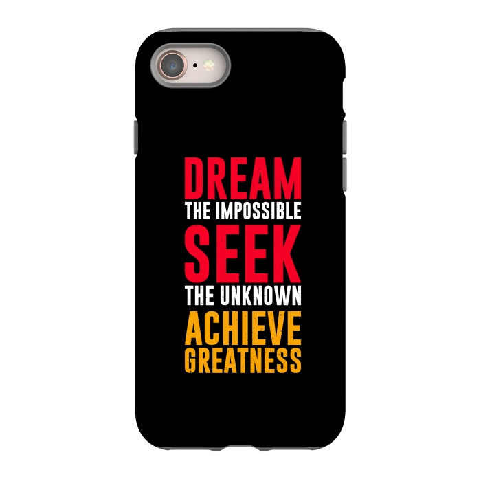 iPhone 8 StrongFit dream the impossible  by TMSarts