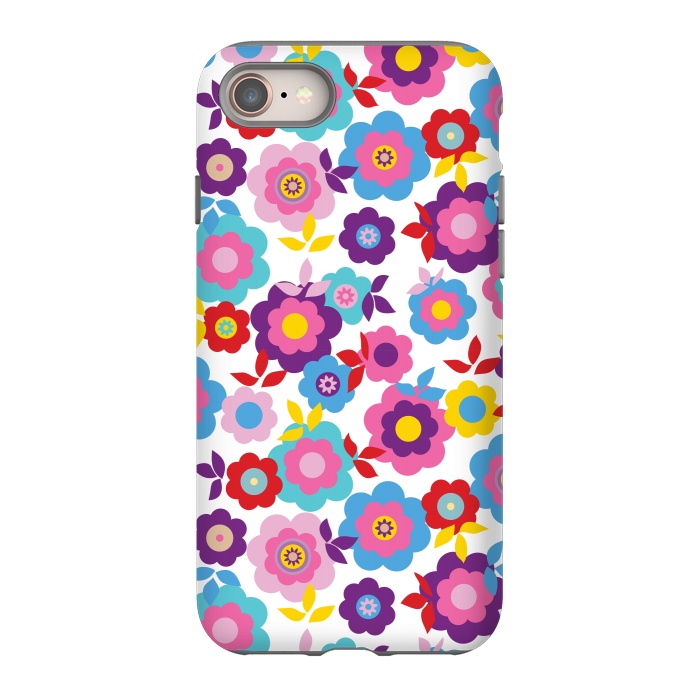 iPhone 8 StrongFit Eilin's Spring Flowers 2 by Bledi