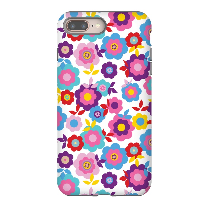iPhone 8 plus StrongFit Eilin's Spring Flowers 2 by Bledi