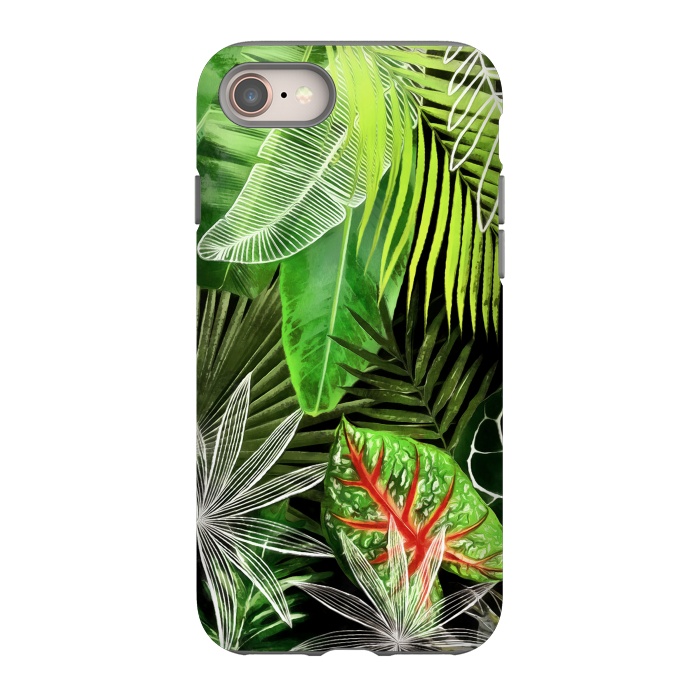 iPhone 8 StrongFit Tropical Foliage 041 by amini54