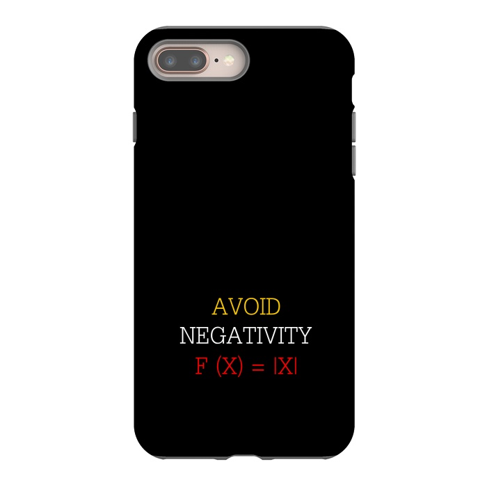 iPhone 8 plus StrongFit avoid negativity by TMSarts