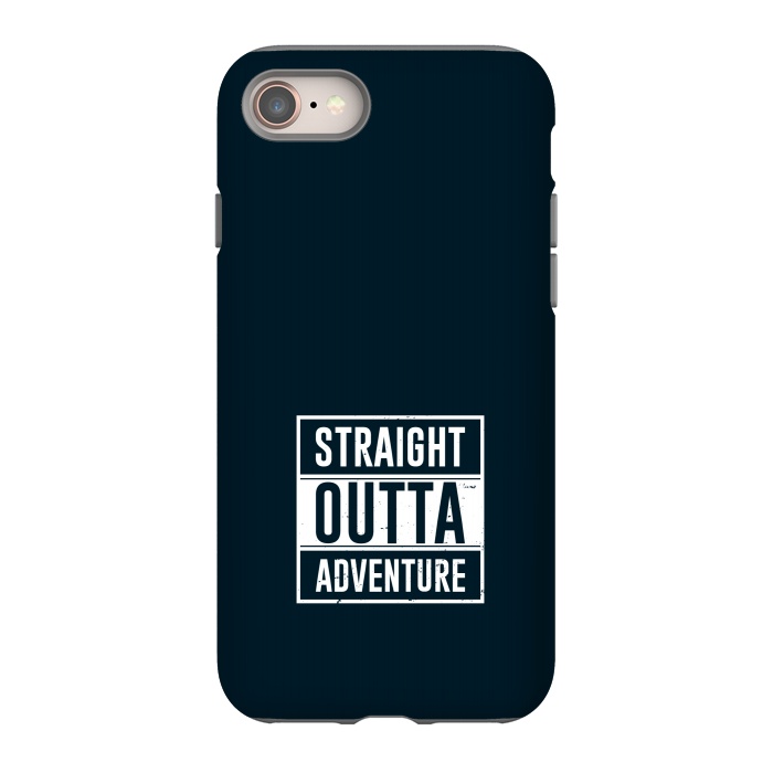 iPhone 8 StrongFit straight outta adventure by TMSarts