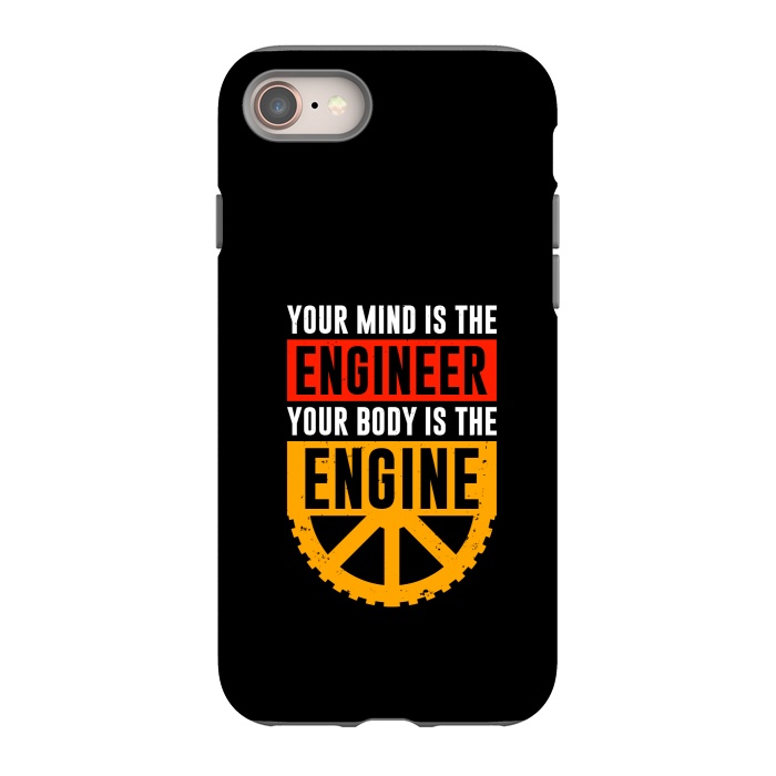 iPhone 8 StrongFit your mind the engineer  by TMSarts