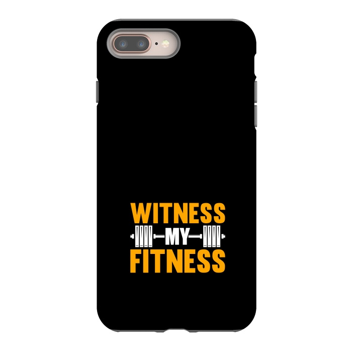 iPhone 8 plus StrongFit witness my fitness by TMSarts