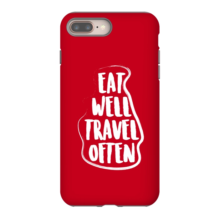 iPhone 8 plus StrongFit eat well travel often by TMSarts