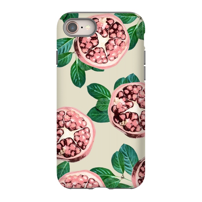 iPhone 8 StrongFit Pomegranate V2 by Uma Prabhakar Gokhale