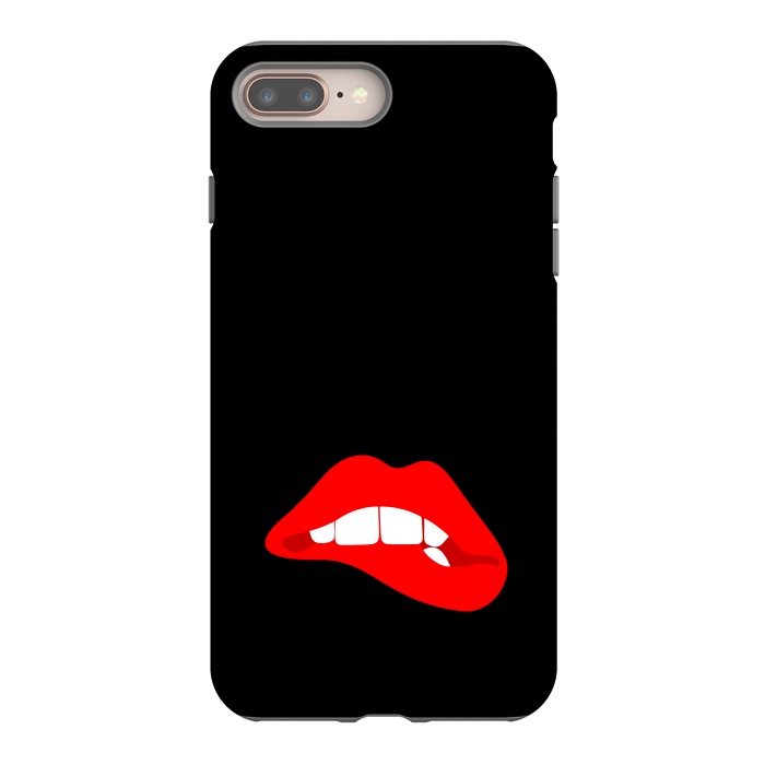 iPhone 8 plus StrongFit romantic lip by TMSarts