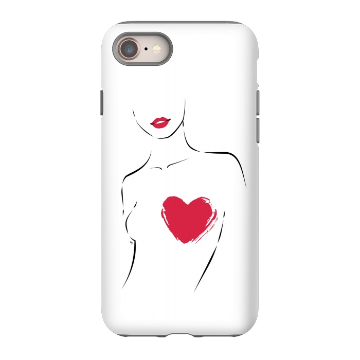 iPhone 8 StrongFit Love Torso by Martina