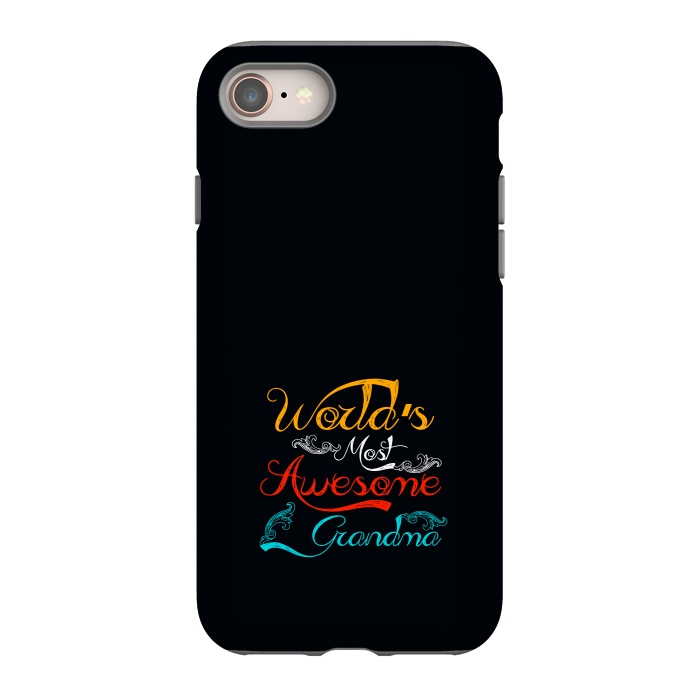 iPhone 8 StrongFit awesome grandma by TMSarts