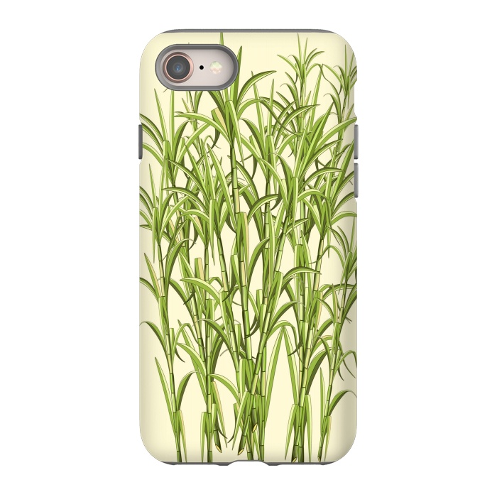 iPhone 8 StrongFit Sugar Cane Exotic Plant by BluedarkArt